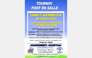 TOURNOI DE FOOT EN SALLE