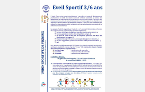 Eveil sportif  3 / 6 ans