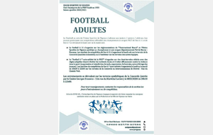 FOOTBALL ADULTES