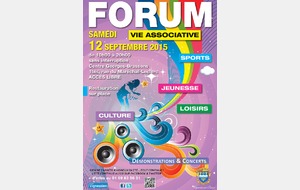 Forum vie associative, jeunesse, sports, loisirs et culture