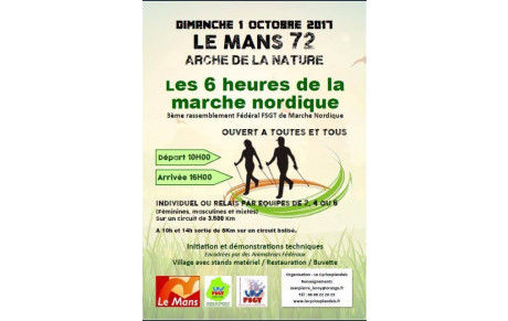 DEPLACEMENT MARCHE NORDIQUE