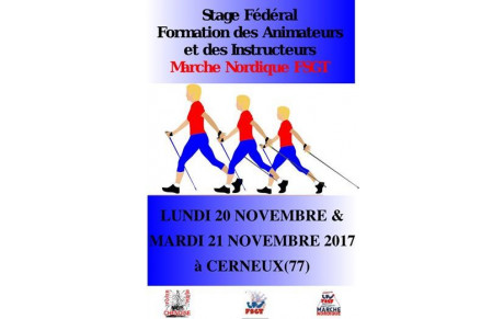 STAGE MARCHE NORDIQUE