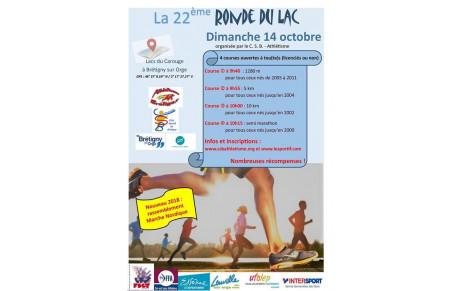 Ronde du lac Brétigny sur Orge 